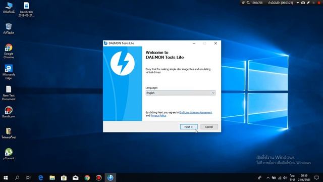 สอนโหลดโปรแกรม DAEMON Tools Lite смотреть онлайн