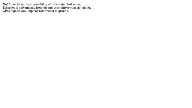 Raspberry Pi: Can I Connect My Raspberry Pi Zero Via The Gpio Pins And An Ethernet Cable?