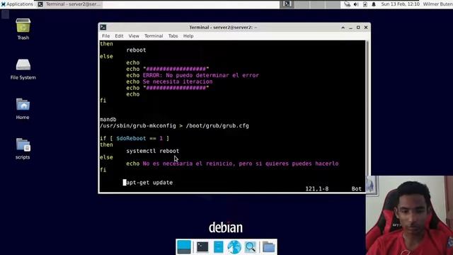 3.4 (B) || Experiment 10-11 || Automatización con scripts BASH || Debian 11 смотреть онлайн