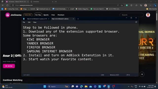 How to watch jiocinema content without any ads смотреть онлайн