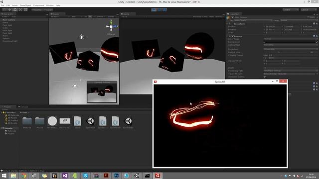 Spout AIR Native Extension Sender Demo смотреть онлайн