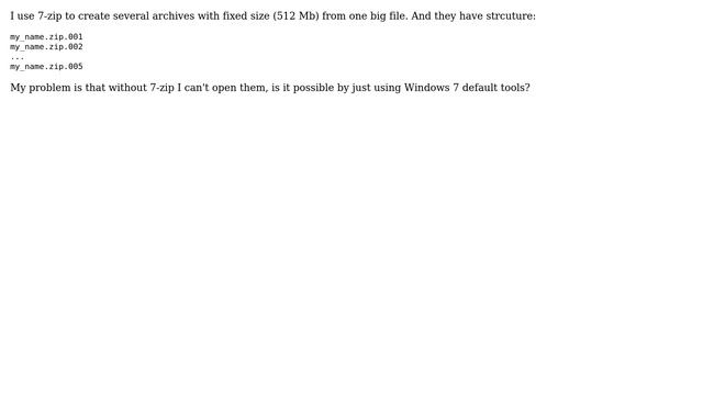 Can I open .zip files created with 7-zip without 7-zip? (2 Solutions!!) смотреть онлайн