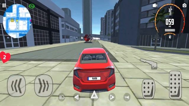 Car Simulator Civic: City Driving - Driving Car Simulators - Android Gameplay смотреть онлайн