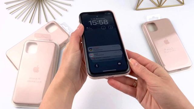 Силіконовий чохол на iPhone 11 з закритими низом в кольорі Pink Sand (19) смотреть онлайн