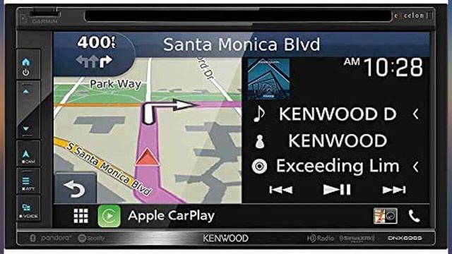 Kenwood DNX696S 6.8 Inch Apple CarPlay, Android Auto A//V Receiver w//Navigation review смотреть онлайн
