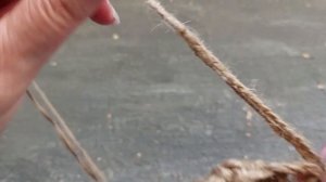 #3 ТАпки КАпри вяжем из Джута  крючком