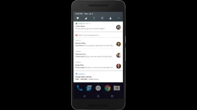 Google releases Android N Developer Preview. Android N supports Split-Screen / Multi-Window смотреть онлайн