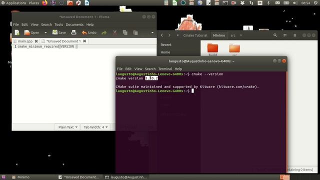 Basicão de Cmake - O mínimo possível смотреть онлайн