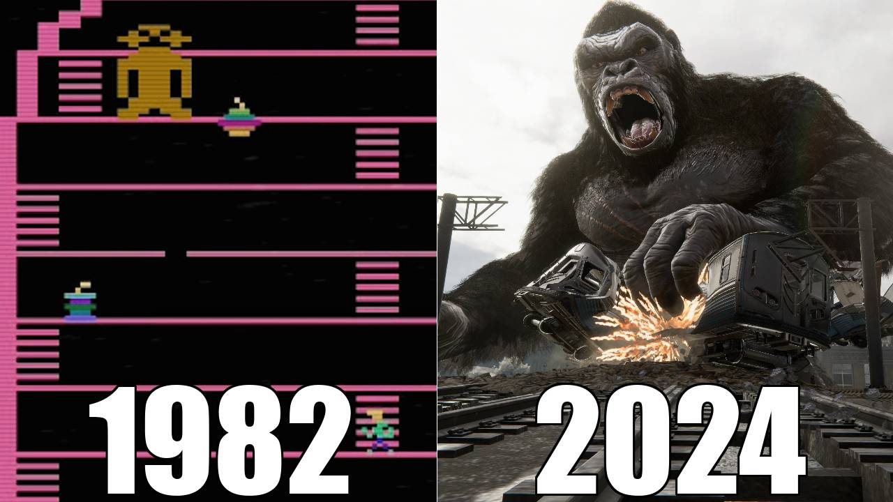 Эволюция серии игр Кинг Конг [1982-2024] смотреть онлайн