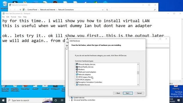 How to make Virtual LAN dummy ethernet adapter windows смотреть онлайн