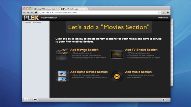 Plex Media Server on the ReadyNAS смотреть онлайн