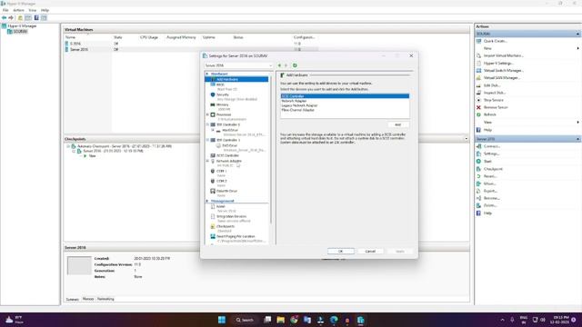 Virtual Machine no internet connection, EASY FIX ( Hyper-v Manager ) смотреть онлайн