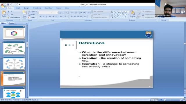 Introduction to Exceed,Innovation, Design Thinking,Entrepreneurship by Raghavender Vadla смотреть онлайн