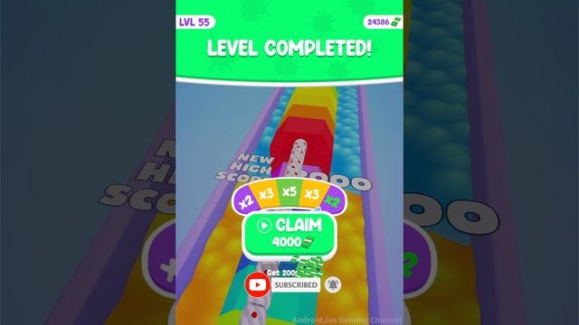 Color Squeezy - All Levels Gameplay Android,ios (Levels 55-56) смотреть онлайн