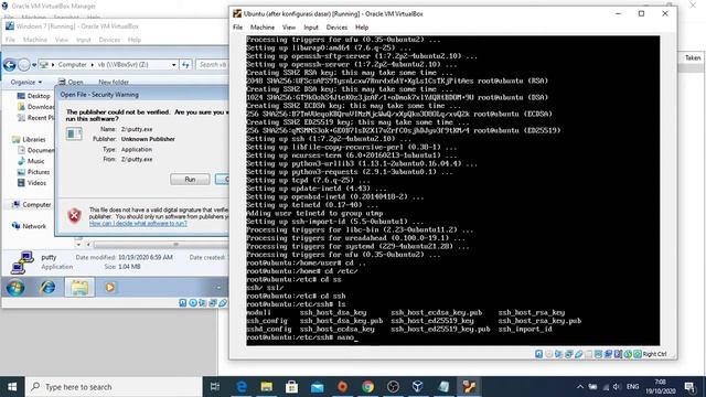 Membangun SSH dan Telnet di Ubuntu Server смотреть онлайн