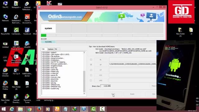 How To Fix Samsung Firmware Upgrade / Encountered An Issue.Please Select Recovery In Kies-Odin-2017
