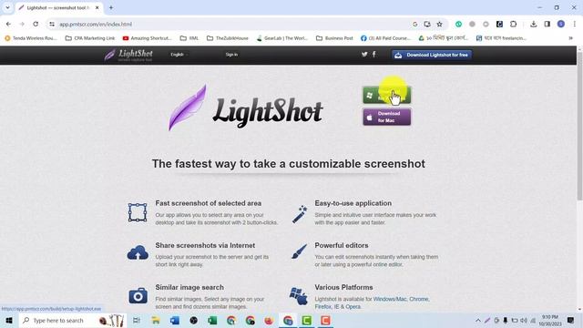 Lightshot Screenshot Software Bangla Tutorial || Lightshot Soft Windows 10 And 11 смотреть онлайн