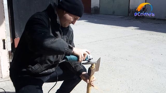 Замена топорища по правильному смотреть онлайн