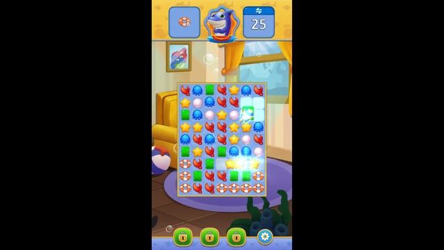 Fish Kingdom Match 3 Adventure Gameplay Android Mobile