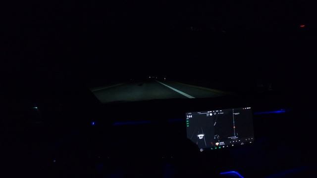 TESLA MODEL 3 Long Range Facelift 2021|RAINY NIGHT DRIVE POV|GERMAN AUTOBAHN|AMBIENT Lighting| 4K смотреть онлайн