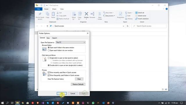 How to Change landing page on windows File Explorer смотреть онлайн