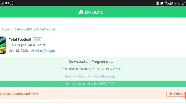 !!COMO INSTALAR Total football PELO APK NO SEU CELULAR смотреть онлайн