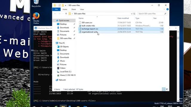 Adding 500 Users to Exchange 2019 on Windows Server 2019 in Qemu смотреть онлайн