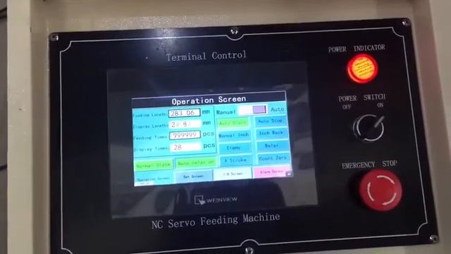 NC Servo feeder RNC 300 0 3 3 2mm to Indonesia смотреть онлайн