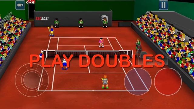 Offline pixel-art Lawn Tennis game for Android/iOS that can be played in 2022 😬 смотреть онлайн