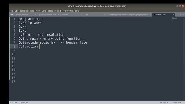 Pre Placement| Session 8| C Programming | Setup | Helloword in C | #technomarathiwithmw #devopslove смотреть онлайн