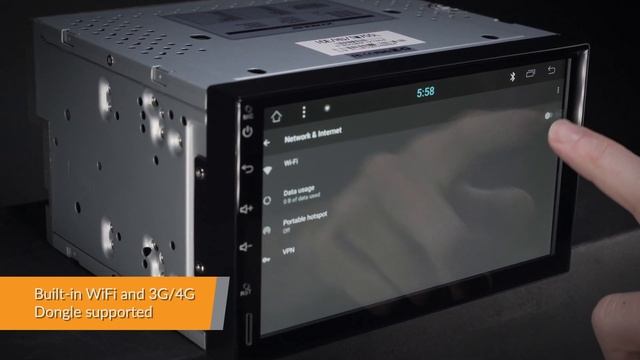 TM705L- 7" Android 8.1 Car stereo IPS screen with 2.5D curved glasses смотреть онлайн