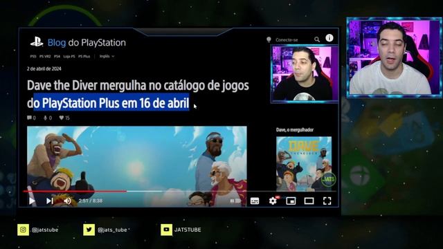 NOVOS JOGOS PS PLUS EXTRA DE ABRIL E PRÉ-VENDA STELLAR BLADE !! смотреть онлайн