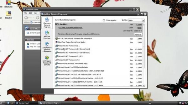 Windows XP(One-Core-API)and dotnet 4.8 Framework