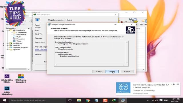 How to download from mega link with mega downloader Hindi Urdu Tutorial смотреть онлайн