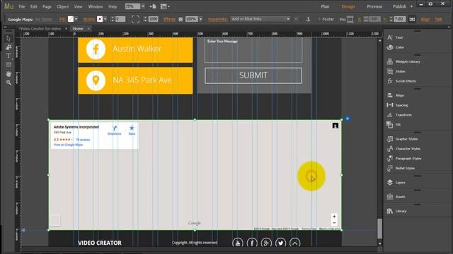 Adobe Muse Template "Video Maker" | How to edit "first screen" section? смотреть онлайн