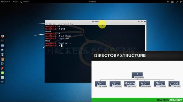 Video 9: Navigating directories | Kali Linux Tutorial For Beginners смотреть онлайн