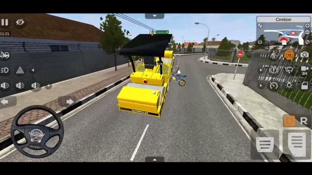 CAT ROAD ROLLER SIMULATOR: Road Roller Driving - Road Roller Driver game - Android Gameplay #truck смотреть онлайн