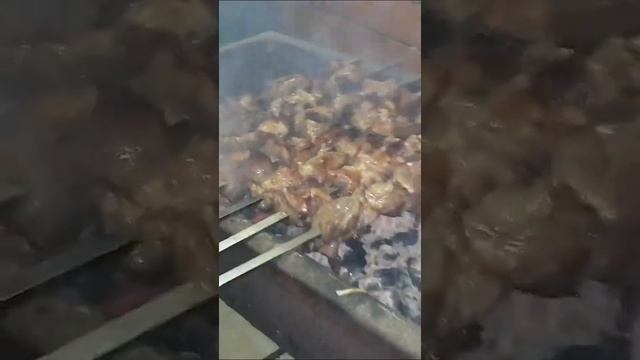 Октябрьский субботний шашлык. #шашлык #барбекю #food #bbqbeef #bbq #гриль #shashlik #mangal #шампур смотреть онлайн