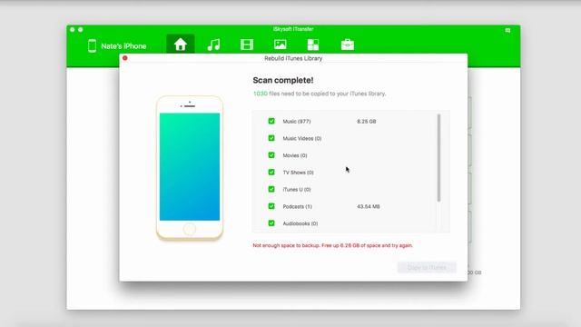 How to Restore/Rebuild iTunes from iPhone/iPod/iPad [iSkysoft iTransfer] смотреть онлайн