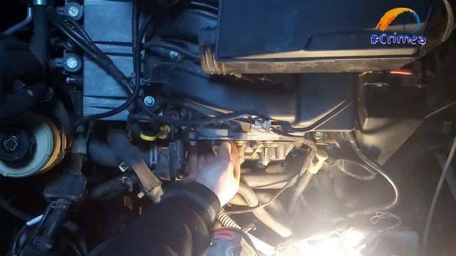 Течь заглушки двигателя Renault смотреть онлайн