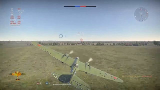 War Thunder SB 2M 105 Crashed party. смотреть онлайн