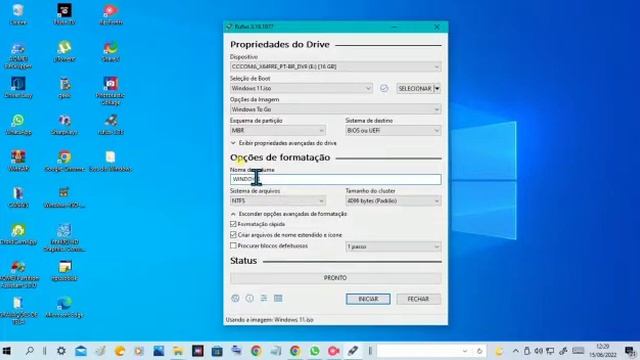 WINDOWS 11 RONDANDO DIRETO NO CARTÃO DE MEMÓRIA смотреть онлайн