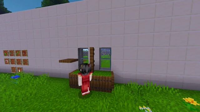 How to build a simple and cute windows! - Minecraft смотреть онлайн