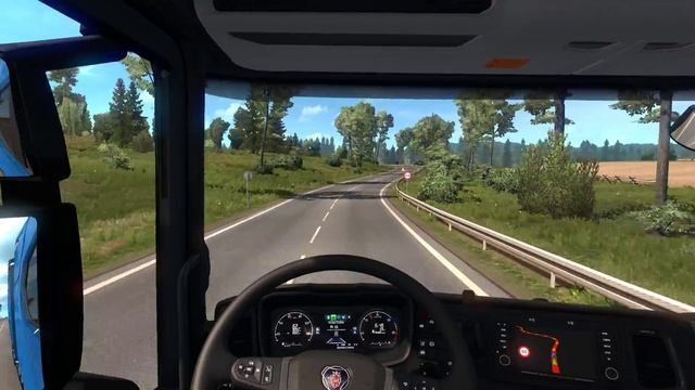 ETS2 SCANIA S500 Дрезден-Лейпциг