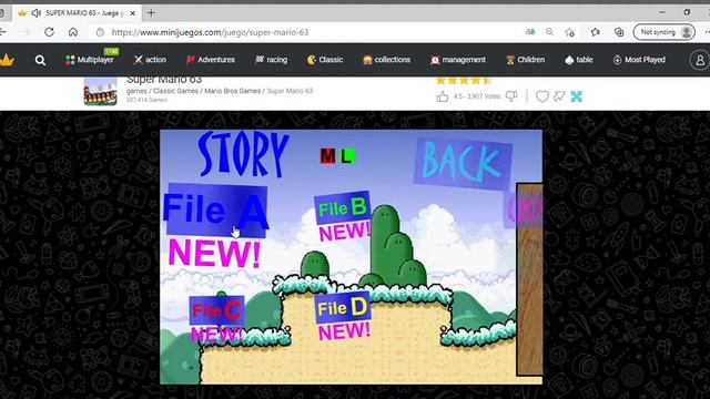 How to play super mario 63 on your laptop in 2020 (READ DESCRIPTION) смотреть онлайн