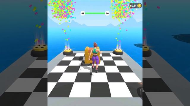 Fat 2 Fit Voodoo - Hyper casual games android, ios - Funny Body Race Game смотреть онлайн