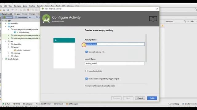 9 What is Activity Create New Activity | Android App Development Series | HINDI | HD смотреть онлайн