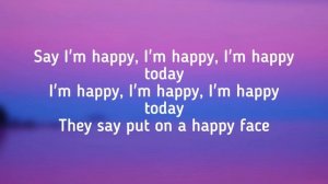 Jagwar Twin - Happy Face (lyrics) @JagwarTwin