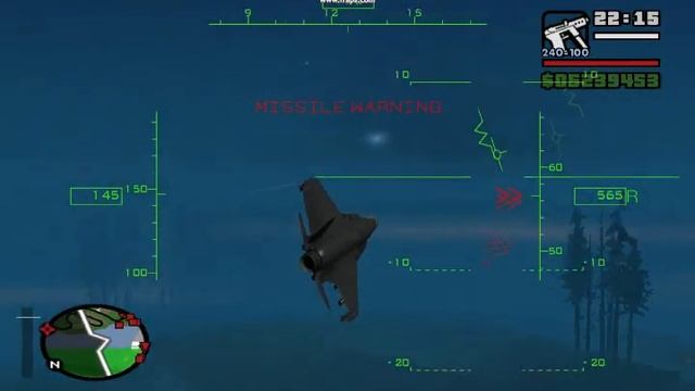 GTA-SA Air fight Mod смотреть онлайн