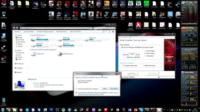 [Review] AMD Radeon RAMDISK vs SSD !! смотреть онлайн